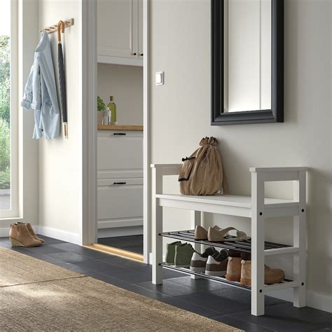 ikea hemnes bench with shoe storage